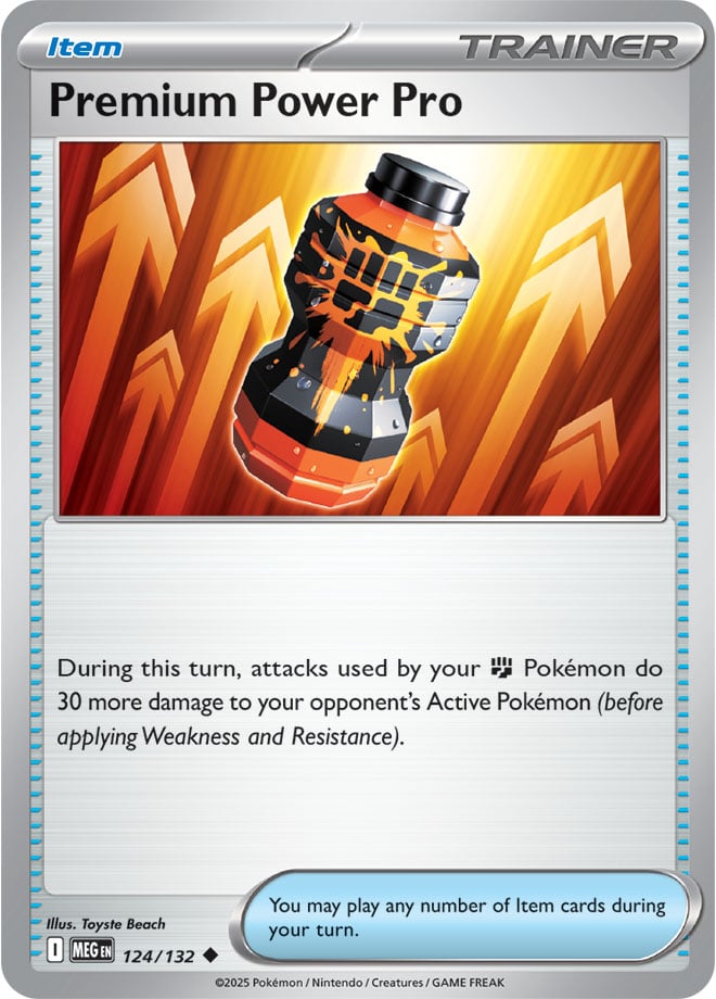 124/132 - Premium Power Pro - Mega Evolution