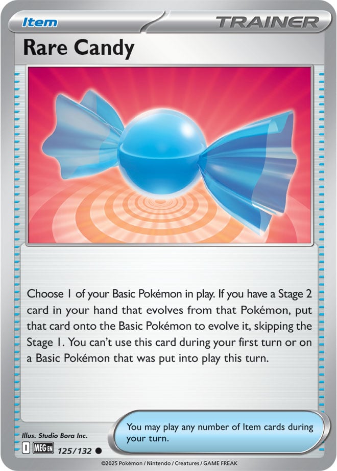 125/132 - Rare Candy - Mega Evolution