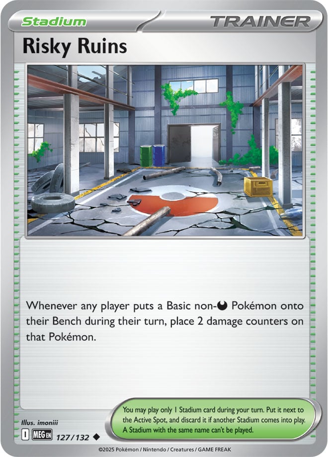 127/132 - Risky Ruins - Mega Evolution
