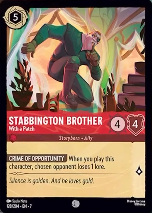 128/204 - Stabbington Brother - With a Patch - Archazia's Island