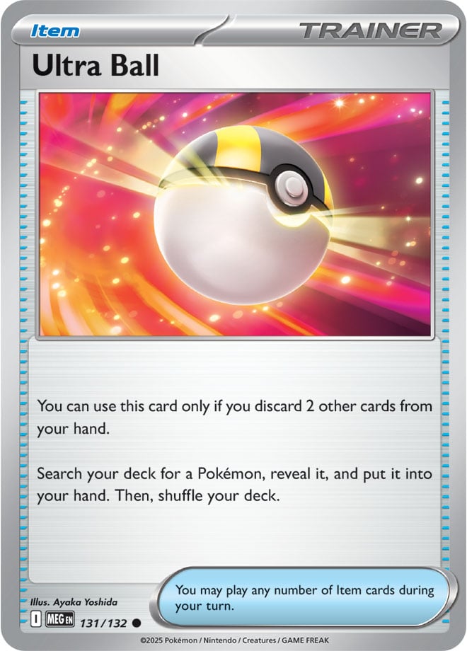 131/132 - Ultra Ball - Mega Evolution
