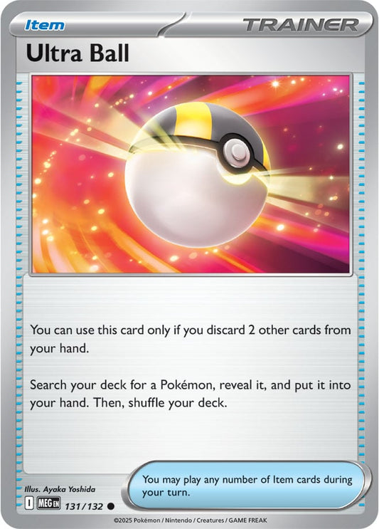 131/132 - Ultra Ball - Mega Evolution