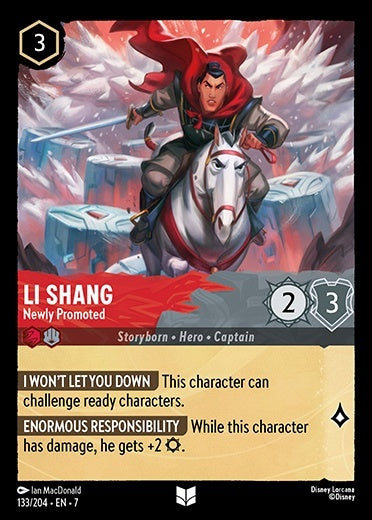 133/204 - Li Shang - Newly Promoted - Archazia's Island