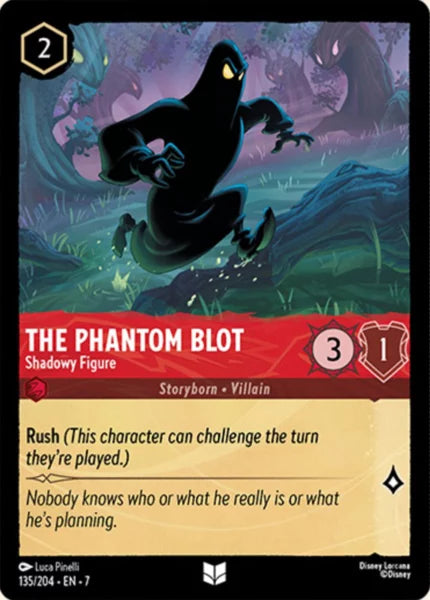 135/204 - The Phantom Blot - Shadowy Figure - Archazia's Island