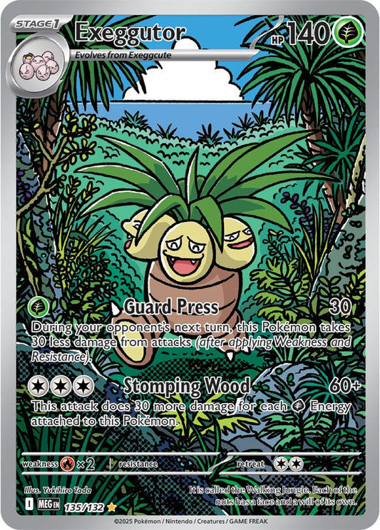 135/132 - Exeggutor - Mega Evolution