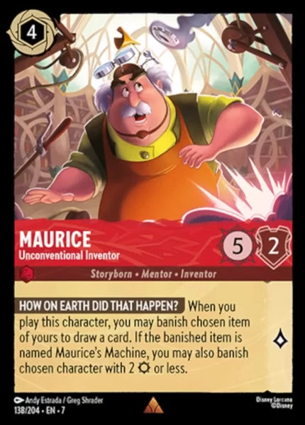 138/204 - Maurice - Unconventional Inventor - Archazia's Island