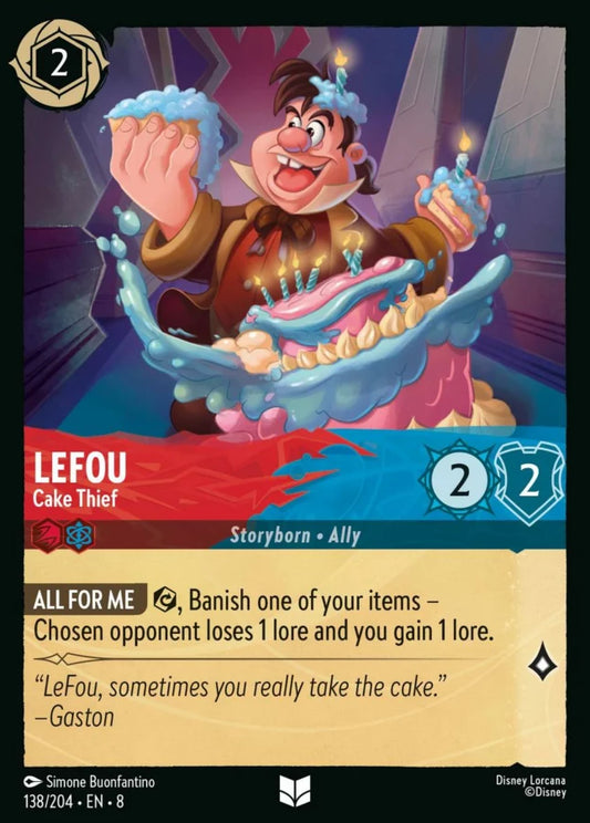 138/204 - LeFou – Cake Thief - Reign of Jafar