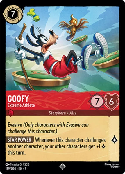 139/204 - Goofy - Extreme Athlete - Archazia's Island