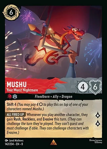 142/204 - Mushu – Your Worst Nightmare - Reign of Jafar