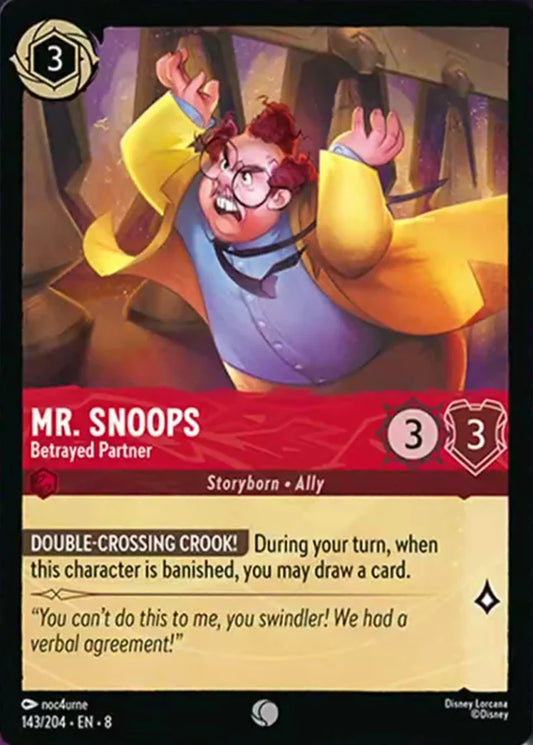 143/204 - Mr. Snoops – Betrayed Partner - Reign of Jafar