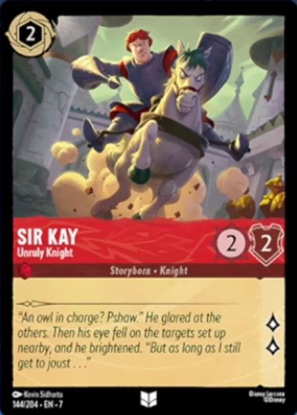 144/204 - Sir Kay - Unruly Knight - Archazia's Island