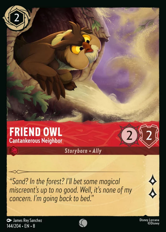144/204 - Friend Owl - Cantankerous Neighbor - Reign of Jafar