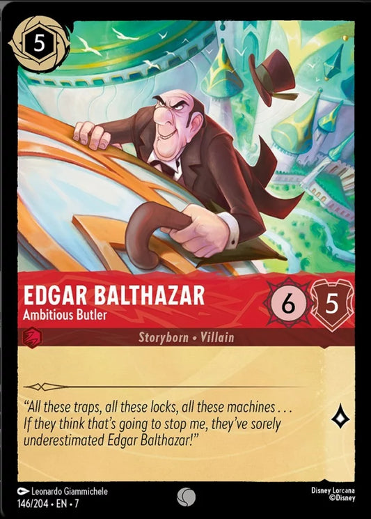 146/204 - Edgar Balthazar - Ambitious Butler - Archazia's Island