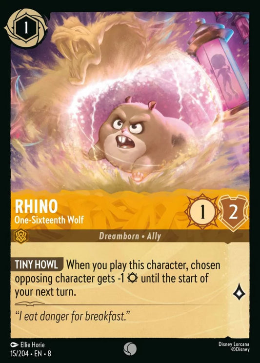 015/204 - Rhino - One-Sixteenth Wolf - Reign of Jafar