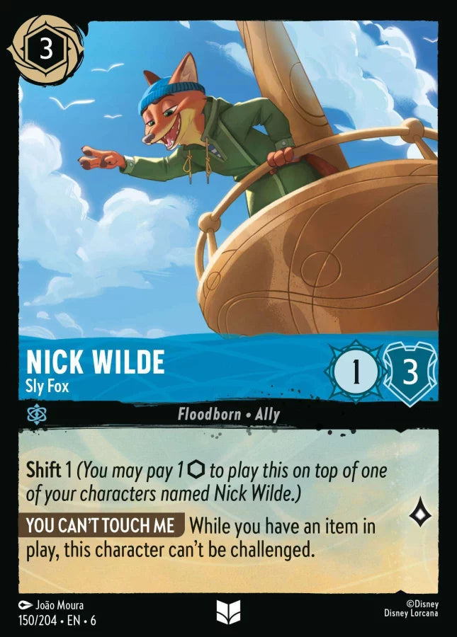 150/204 - Nick Wilde - Sly Fox - Asurite Sea