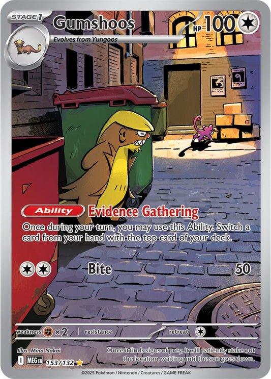 153/132 - Gumshoos - Mega Evolution