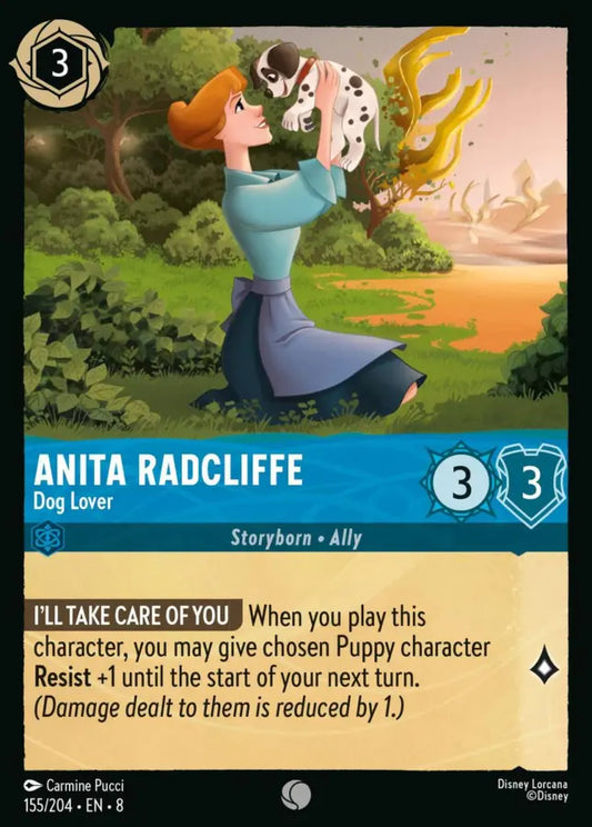 155/204 - Anita Radcliffe – Dog Lover - Reign of Jafar