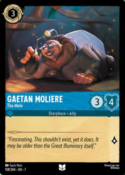 158/204 - Gaetan Moliere - The Mole - Archazia's Island