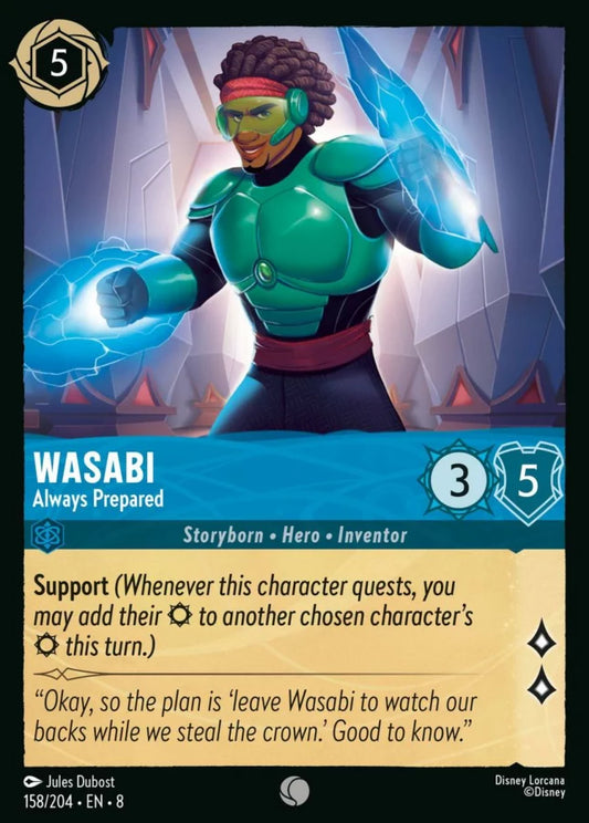 158/204 - Wasabi – Always Prepared - Reign of Jafar