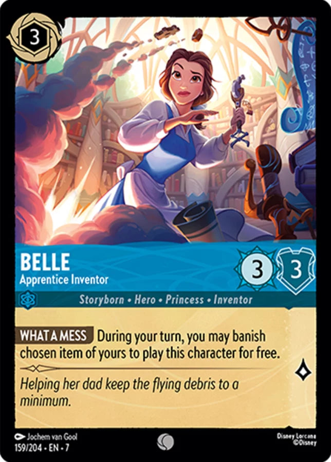 159/204 - Belle - Apprentice Inventor - Archazia's Island