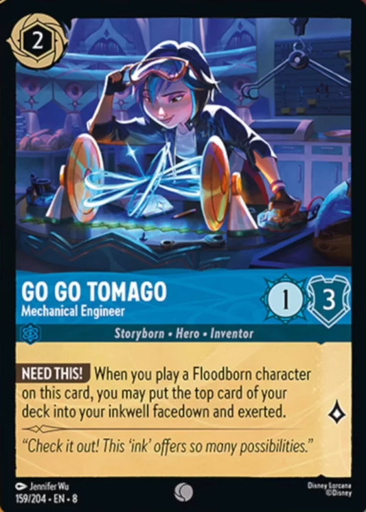 159/204 - Go Go Tomago – Mechanical Engineer - Reign of Jafar