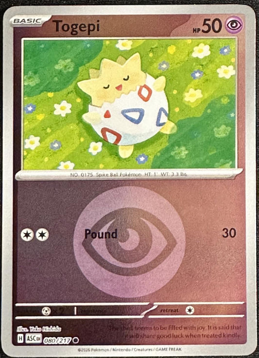 080/217 - Togepi - Energy Holo - Ascended Heroes