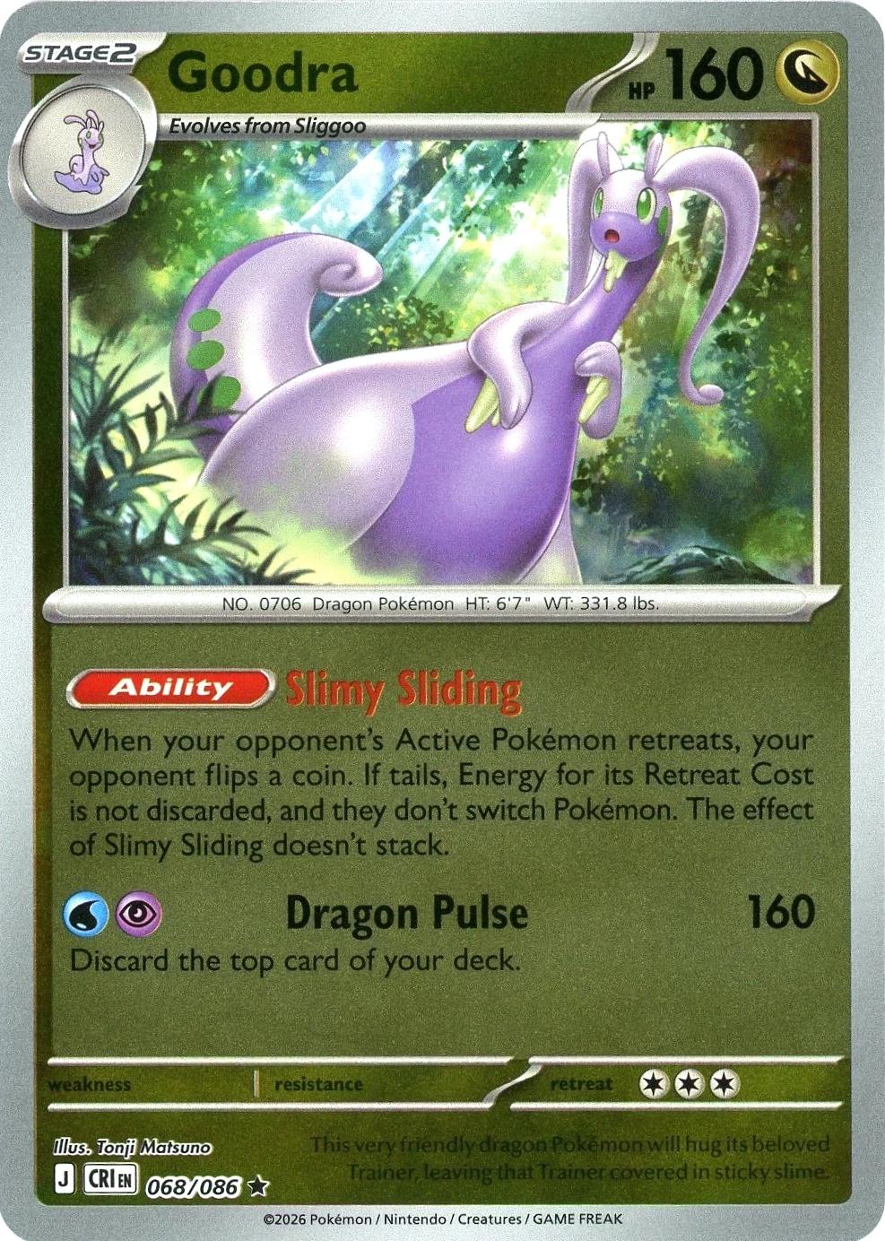 068/086 - Goodra RH - Chaos Rising