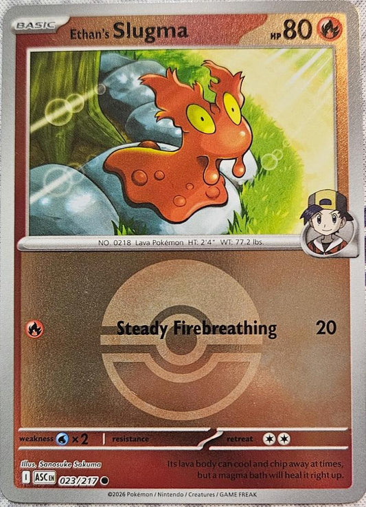 023/217 - Ethan’s Slugma - Poke Ball - Ascended Heroes