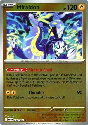 028/084 - Miraidon RH - Pitch Black