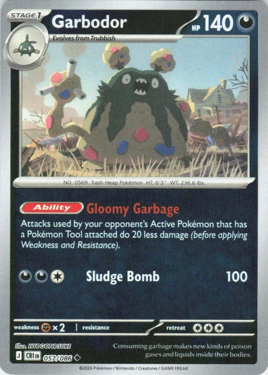 057/086 - Garbodor RH - Chaos Rising