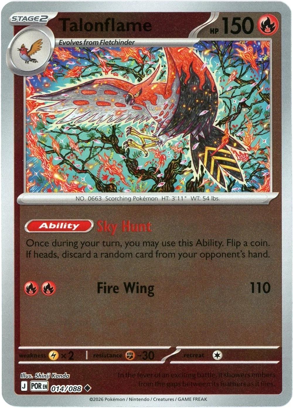 014/088 - Talonflame RH - Perfect Order