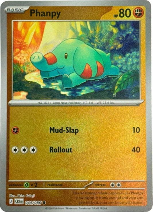 044/086 - Phanpy RH - Chaos Rising