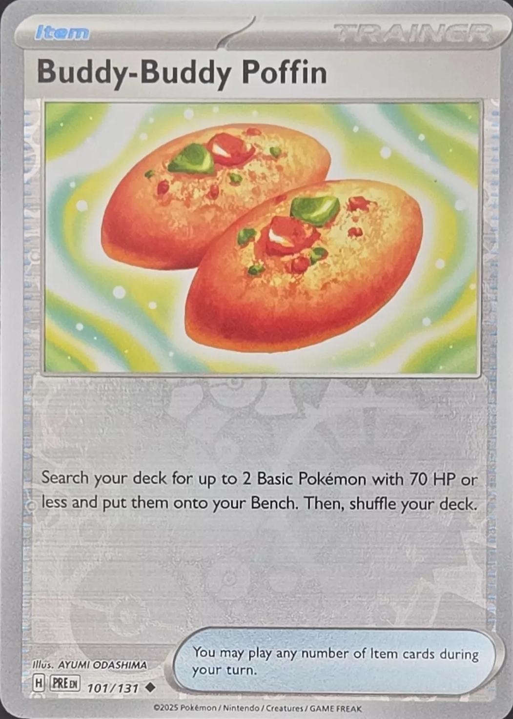 101/131 - Buddy-Buddy Poffin RH - Prismatic Evolutions