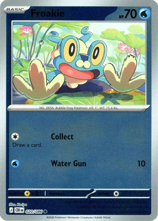 020/086 - Froakie RH - Chaos Rising