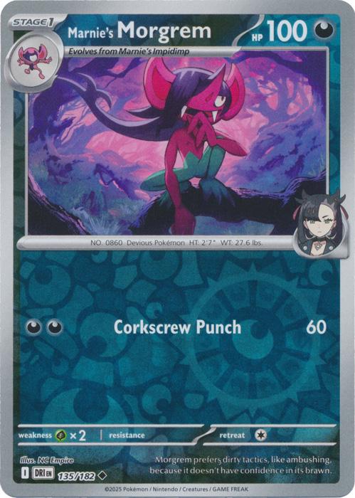 135/182 - Marnie's Morgrem RH - Destined Rivals