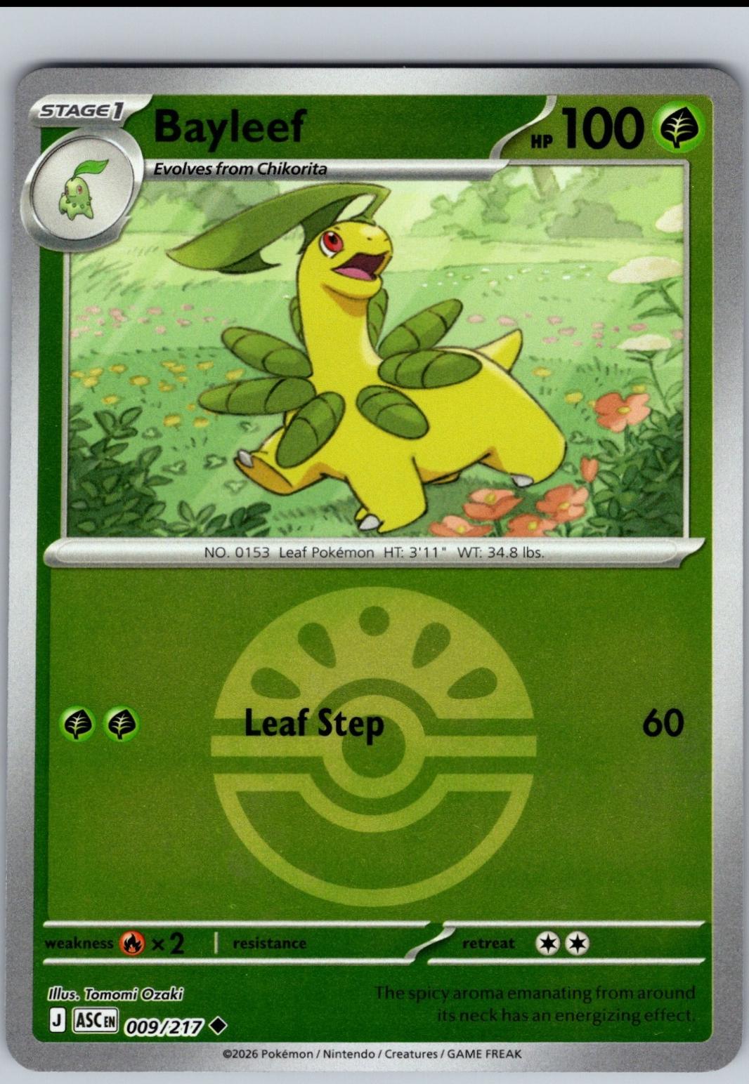 009/217 - Bayleef - Poke Ball - Ascended Heroes
