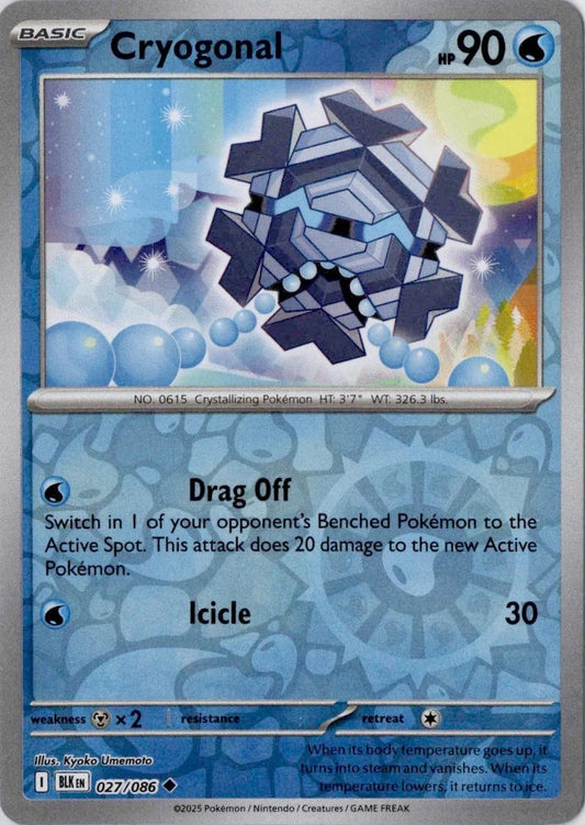027/086 - Cryogonal RH - Black Bolt