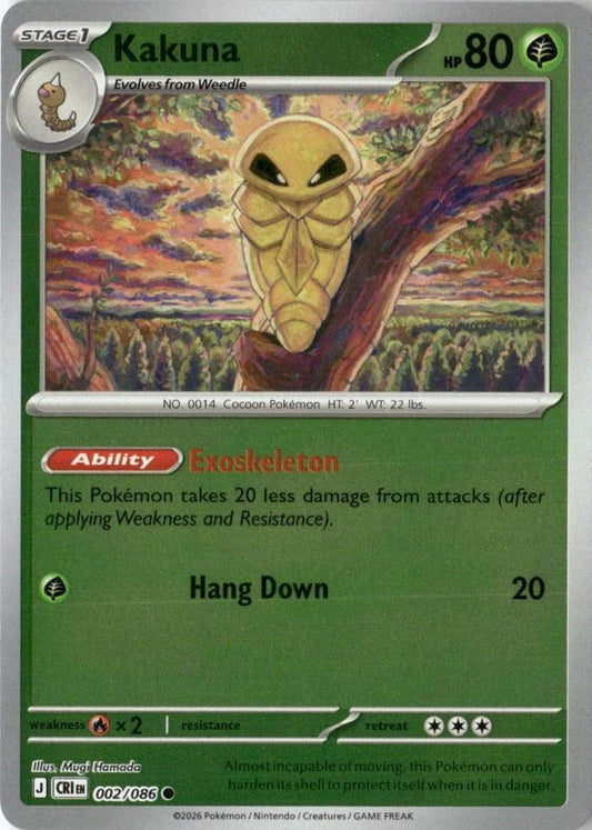 002/086 - Kakuna RH - Chaos Rising