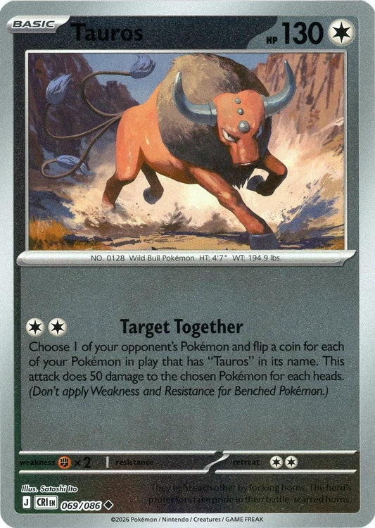 069/086 - Tauros RH - Chaos Rising
