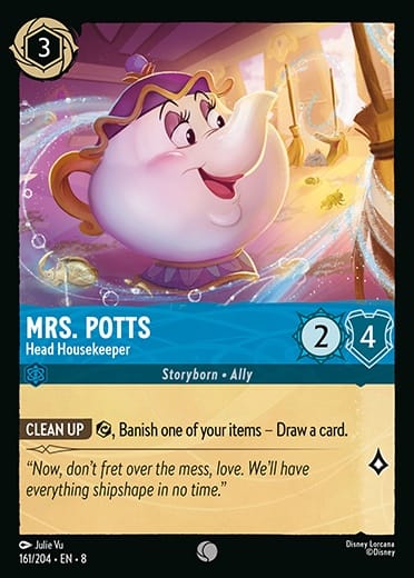 161/204 - Mrs.Potts – Head Housekeeper - Reign of Jafar