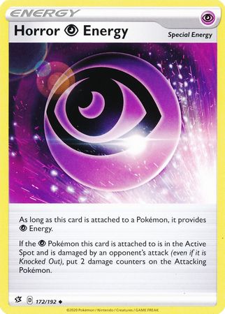 172/192 - Horror Psychic Energy - Rebel Clash
