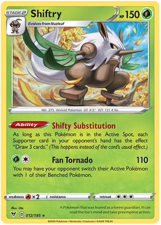 012/185 - Shiftry - Vivid Voltage