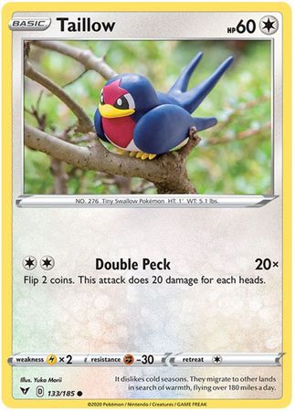 133/185 - Taillow - Vivid Voltage
