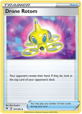 151/185 - Drone Rotom - Vivid Voltage