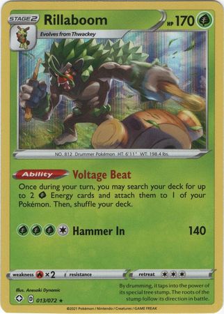 013/072 - Rillaboom - Shining Fates
