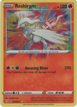 017/072 - Reshiram - Shining Fates