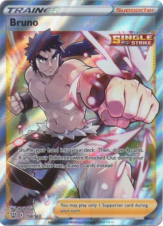 158/163 - Bruno - Battle Styles