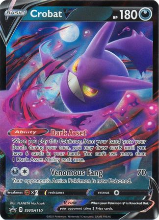 SWSH110 - Crobat V - Black Star Promo