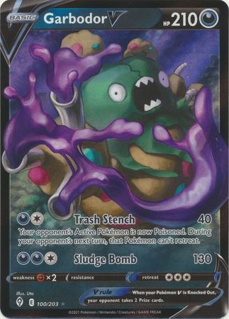 100/203 - Garbodor V - Evolving Skies