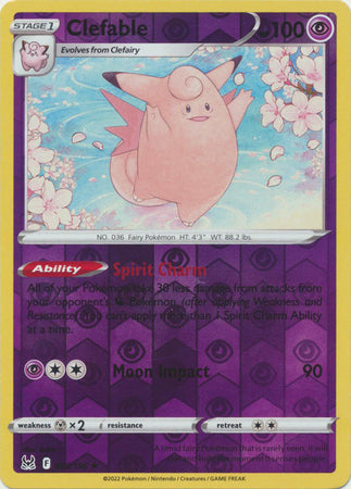 063/196 Clefable RH - Lost Origin